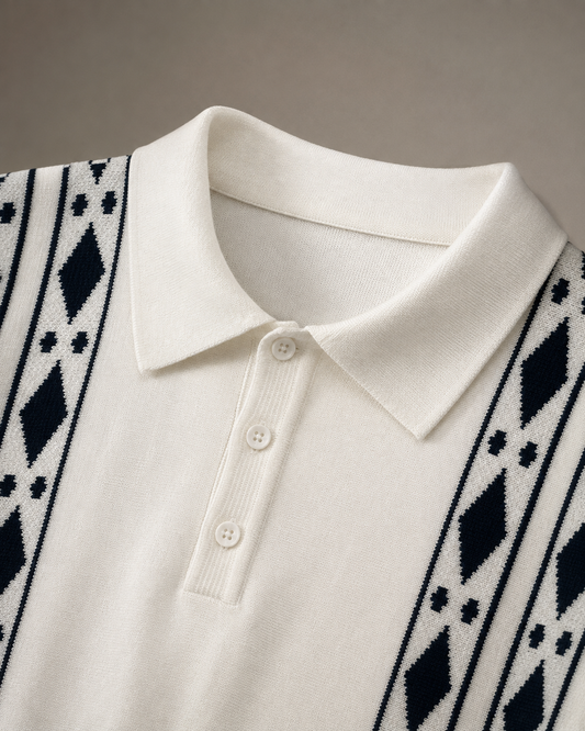 Premium designer white Polo