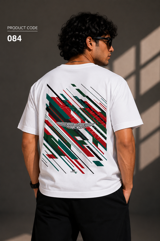 Aston Martin white tee