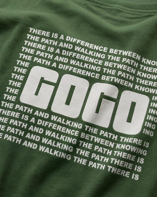 Rogue – Logo Print Green Oversized T-Shirt