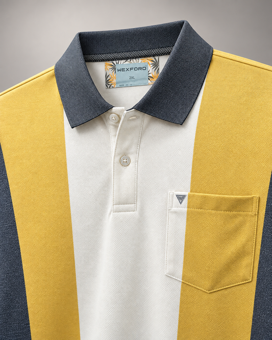 Essential Polo – Dune Tricolour