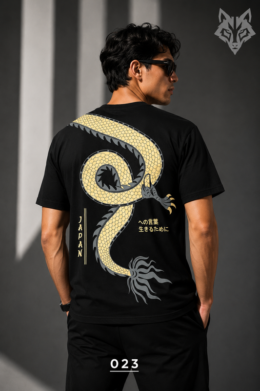 Japanese dragon special edition t-shirt