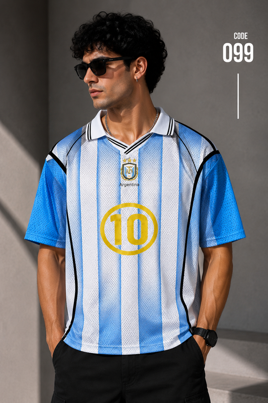 Premium Argentina football jersey