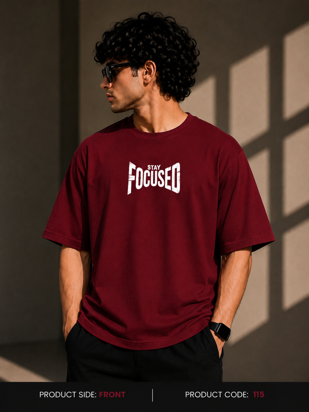 Stay focused vangough edition tee
