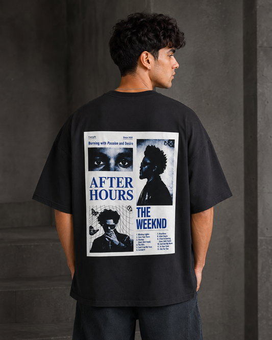 After Hours Weekend – Back Graphic Oversized T-Shirt