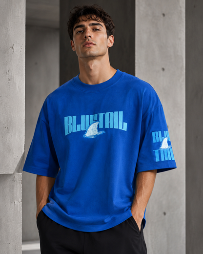 Bluetail – Logo Print Oversized T-Shirt