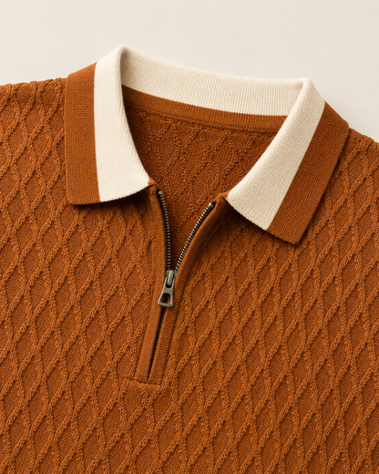 Signature Polo – Burnished Mocha