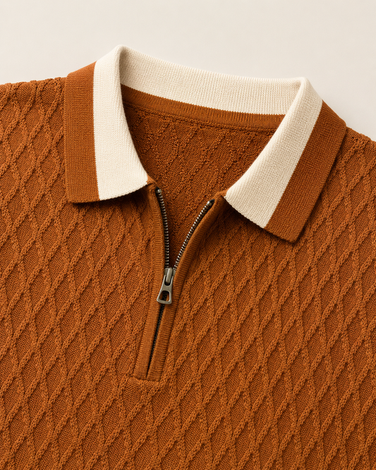 Signature Polo – Burnished Mocha