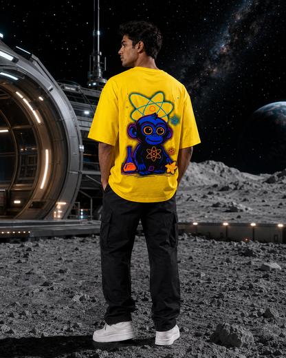 Astro Ape – Radium UV Graphic Oversized T-Shirt