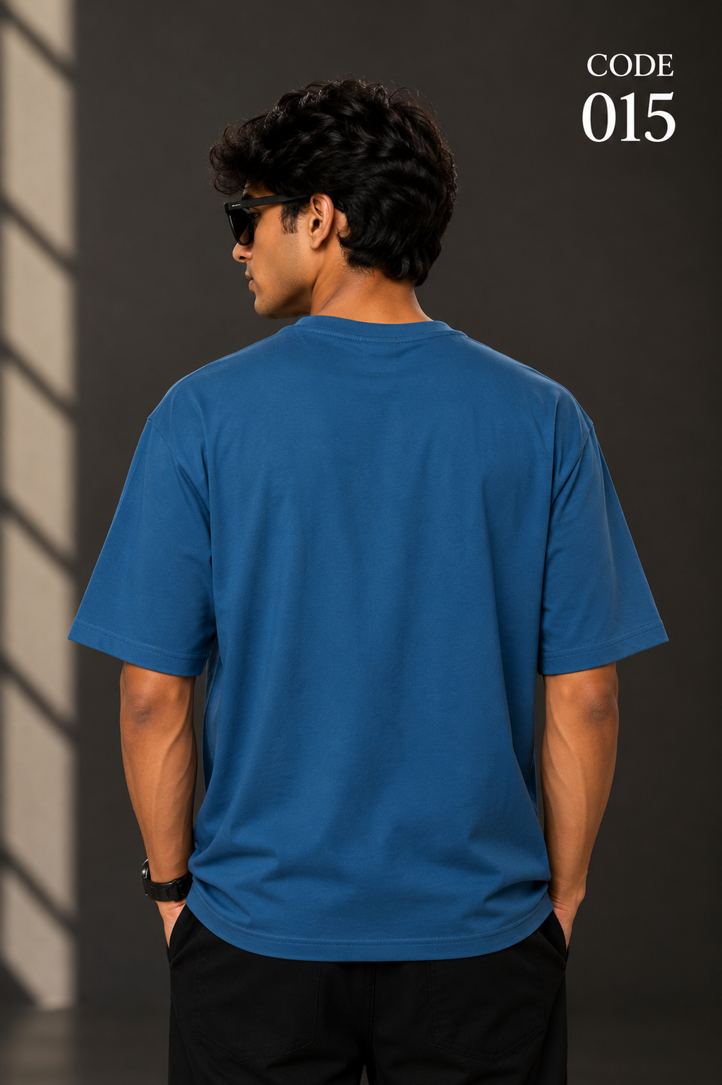 Crazy blue tee