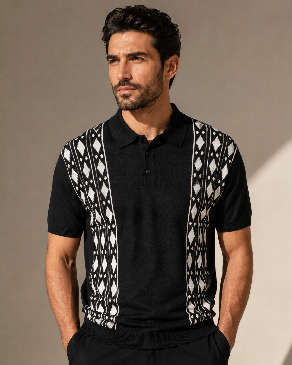 Premium designer black Polo