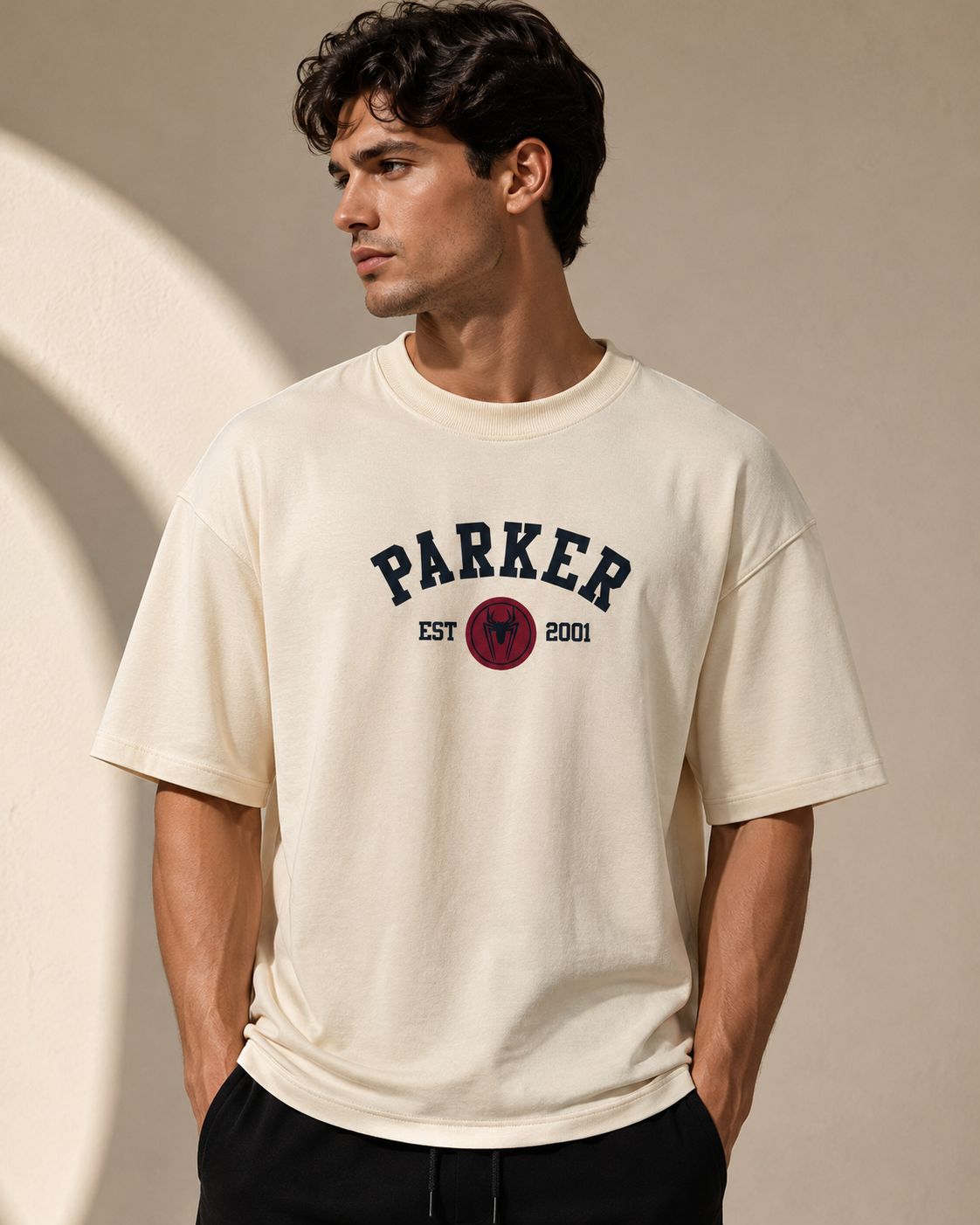 Peter Parker spider tee