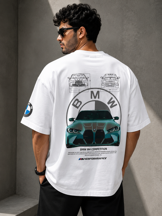 M sport white tee