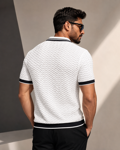 Essential Polo – Arctic Chevron