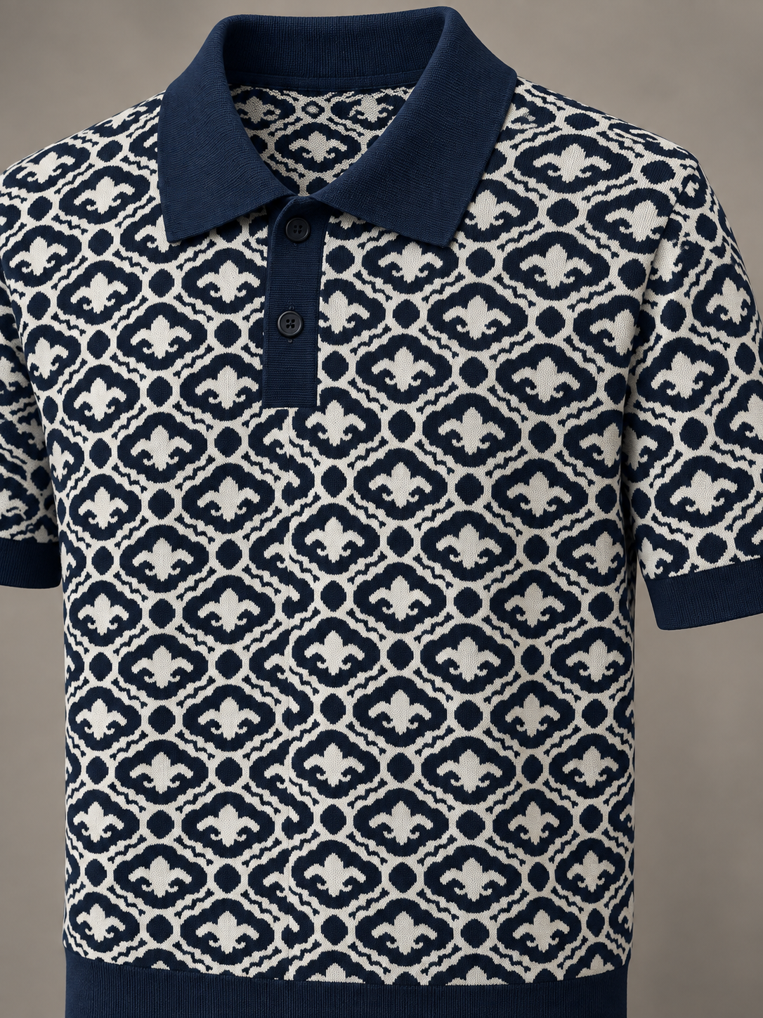 Signature Polo – Imperial Navy Mosaic