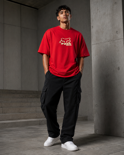 Fox Racing – Back Graphic Oversized T-Shirt