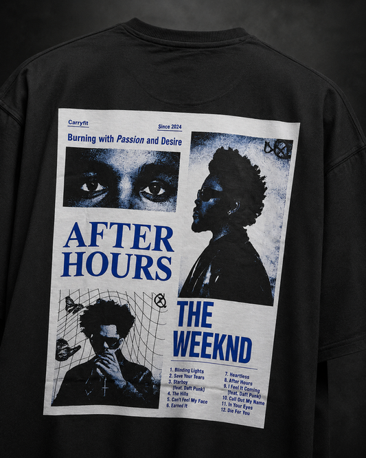After Hours Weekend – Back Graphic Oversized T-Shirt