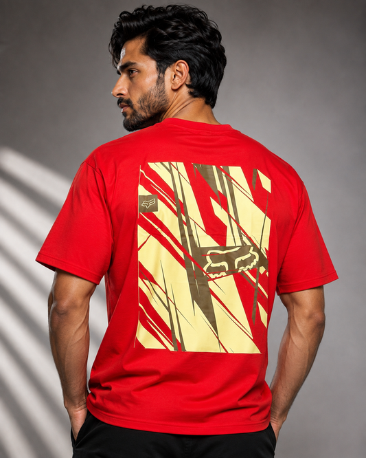 Fox racing red tee