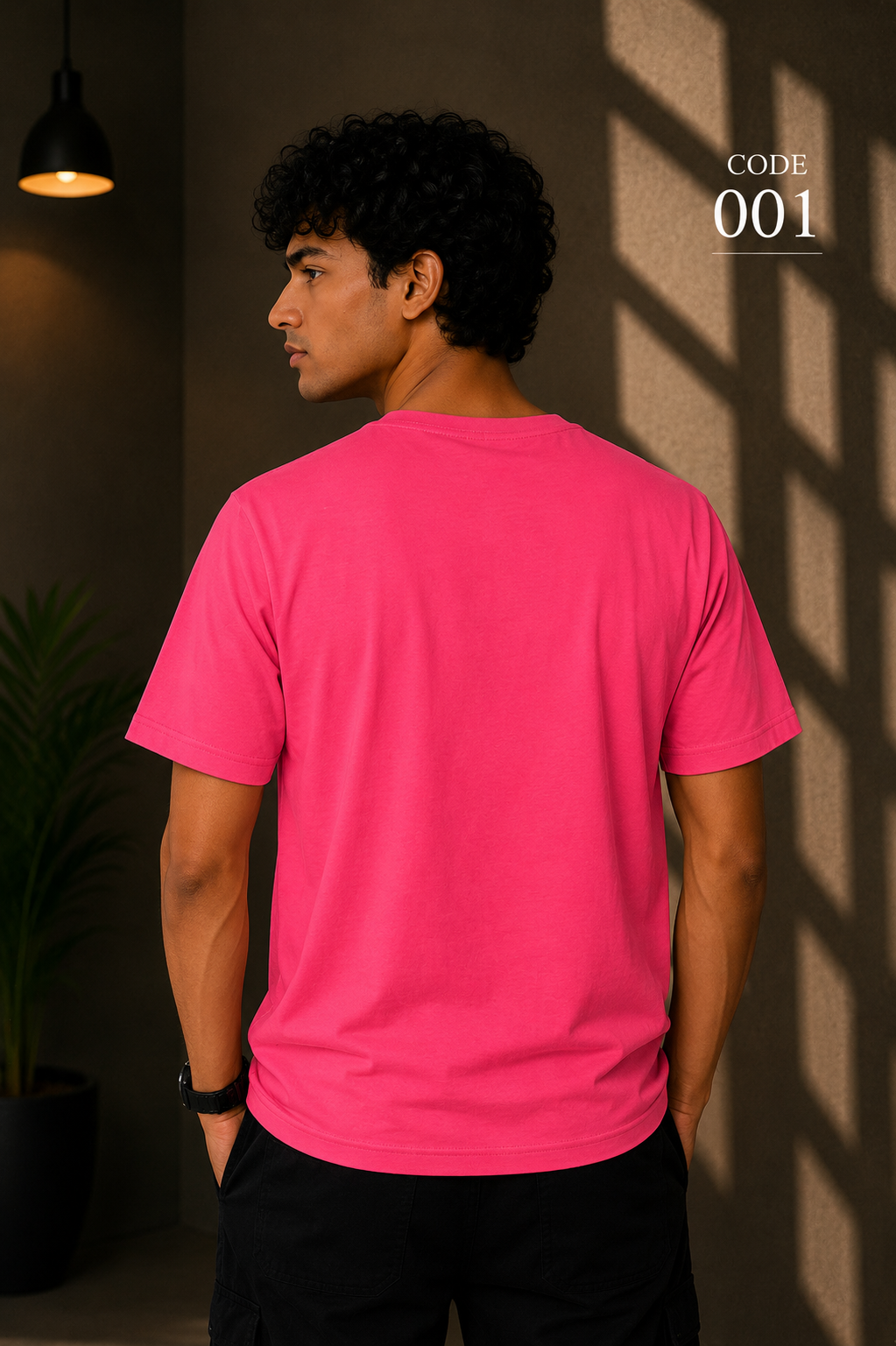 Paris pink tee