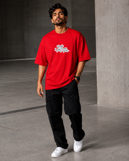 I Wanna Be Yours – Soundwave Print Oversized T-Shirt