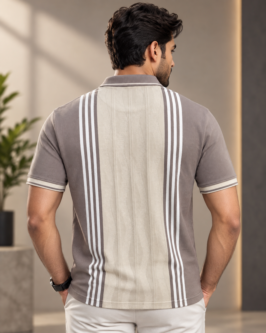 Essential Polo – Taupe Boulevard