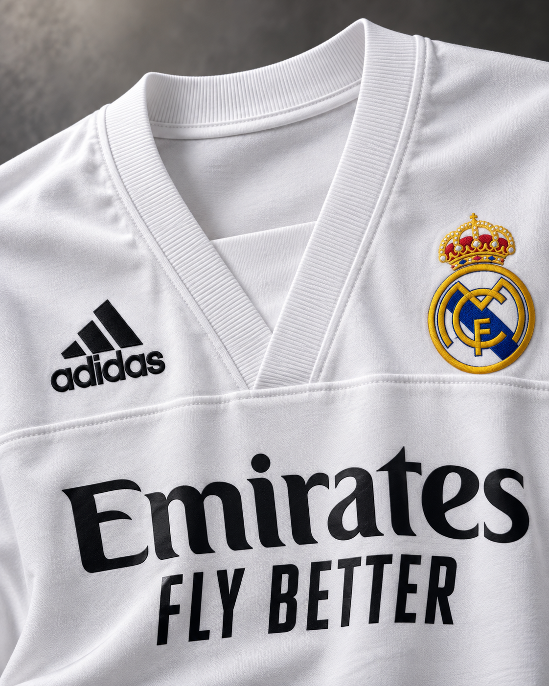 Madrid White – Football cotton Oversized T-Shirt