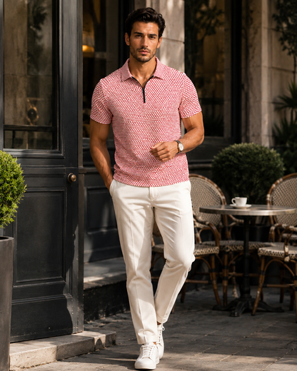 Essential Polo – Ruby Honeycomb