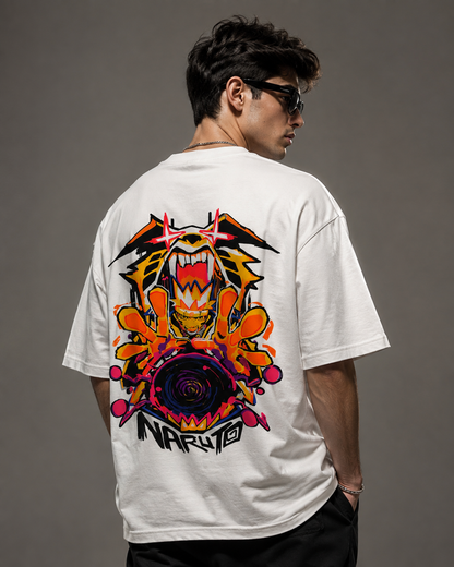 Rage Mode – Radium UV Graphic Oversized T-Shirt