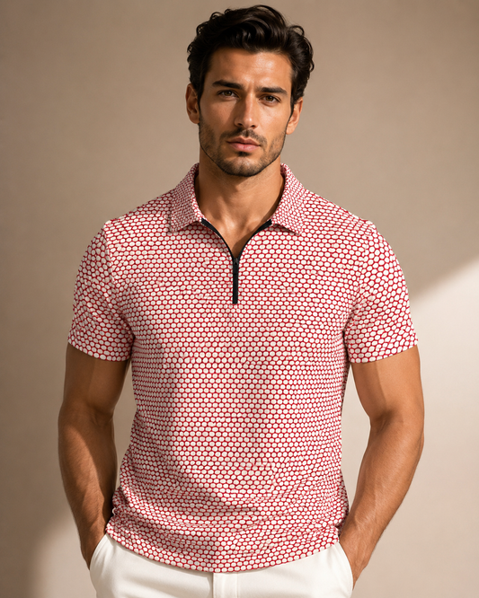 Essential Polo – Ruby Honeycomb