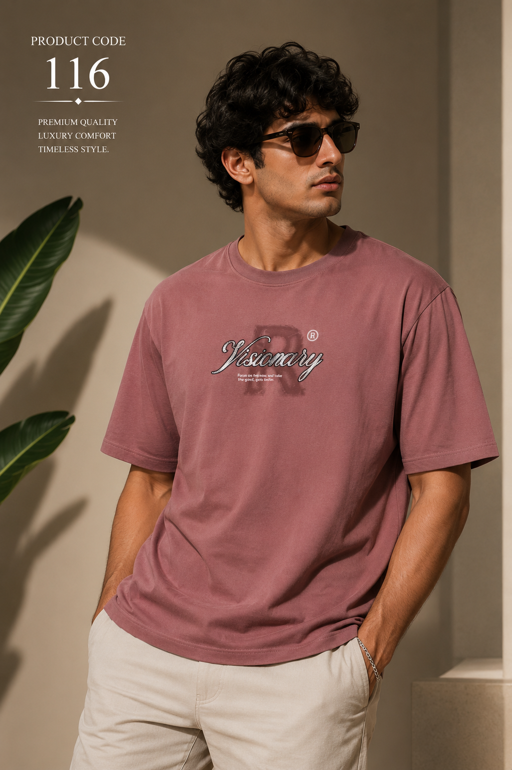 Visionary pink tee