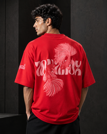 Aquanox – Graphic Print Oversized T-Shirt