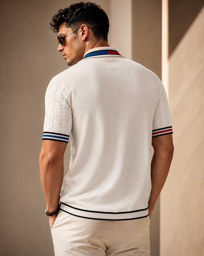 Signature Polo – Parisian Cream
