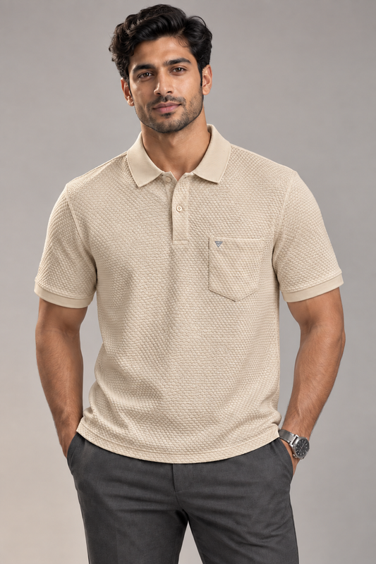 Signature Polo – Vanilla Weave
