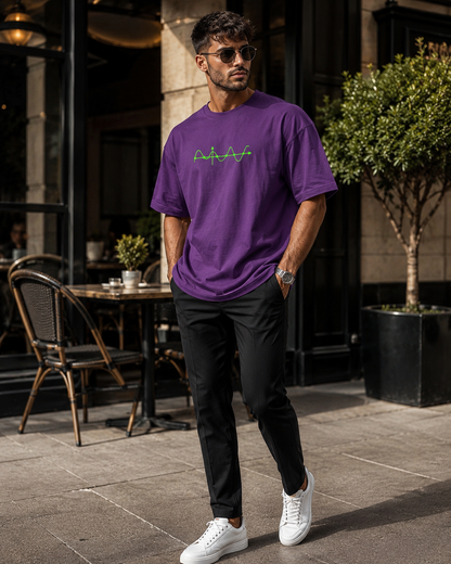 Nuclear Anatomy – Radium UV Graphic Oversized T-Shirt