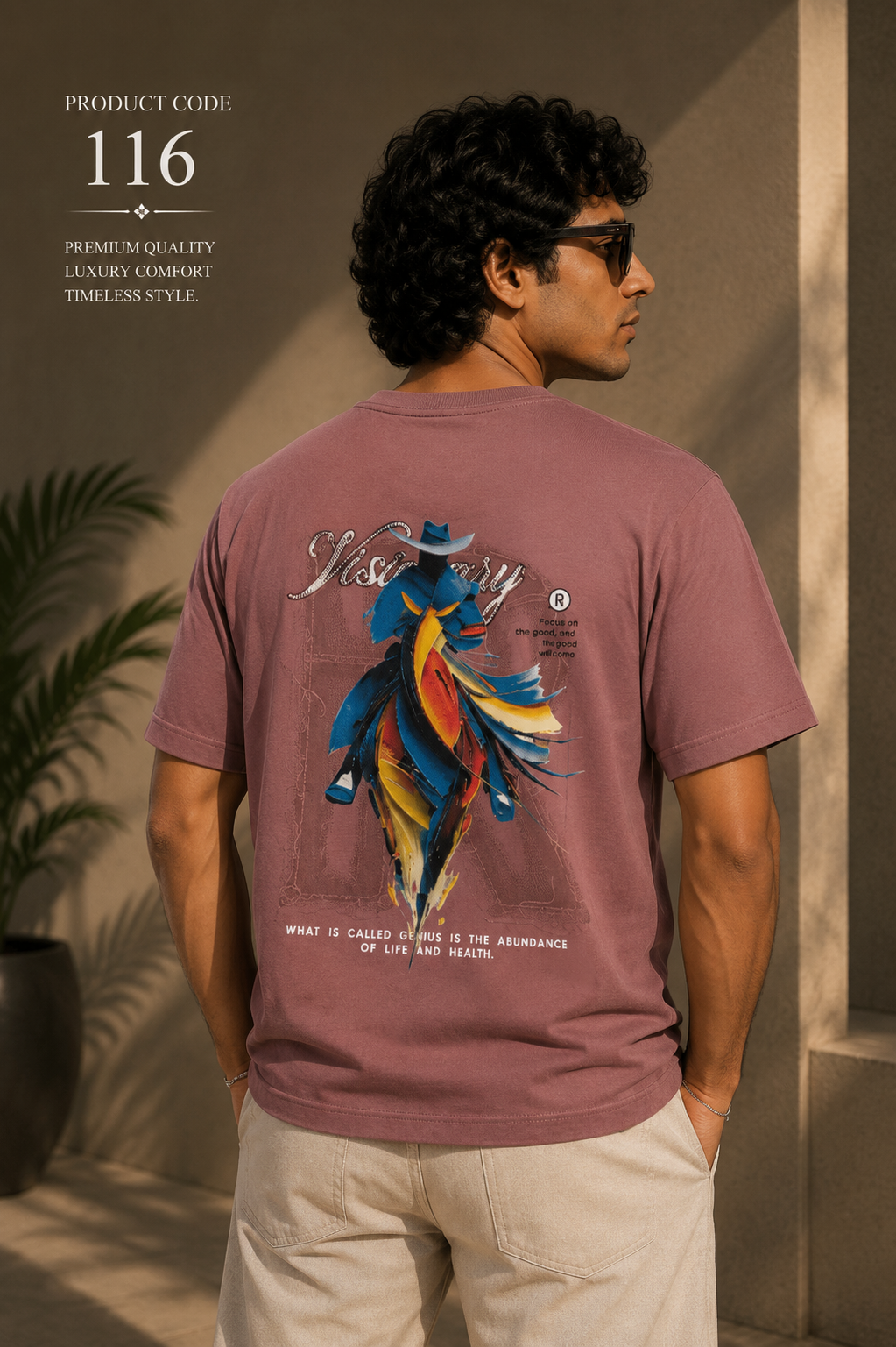 Visionary pink tee