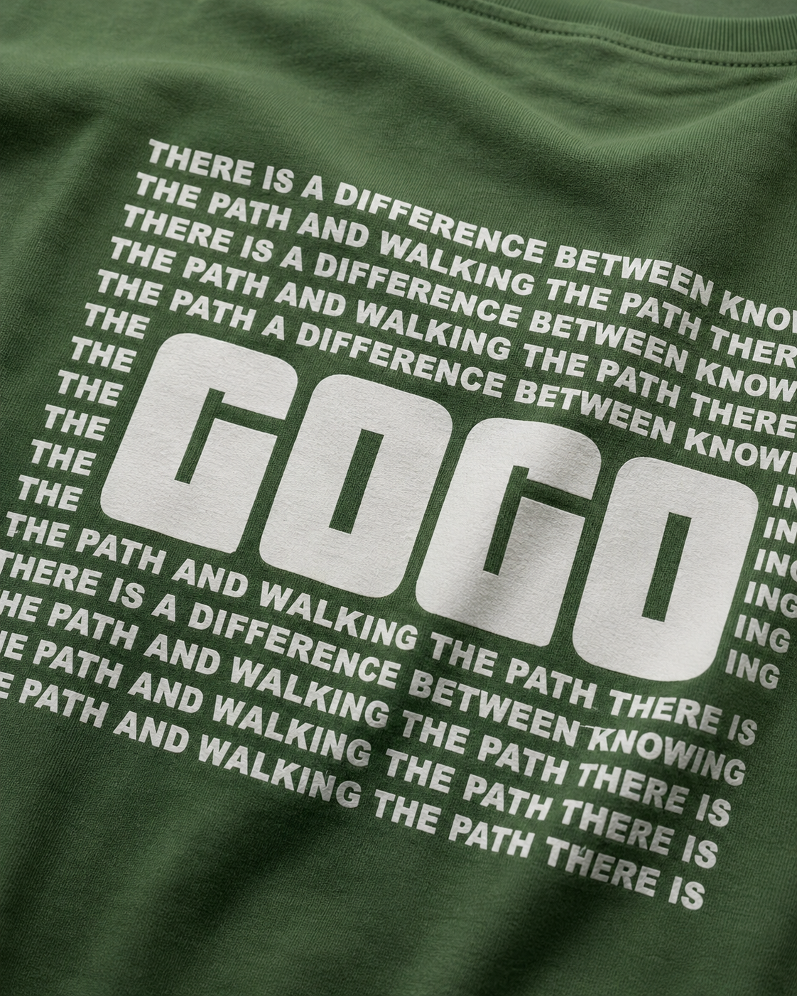 Rogue – Logo Print Green Oversized T-Shirt