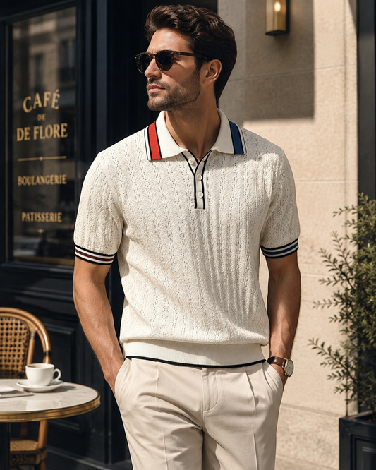 Signature Polo – Parisian Cream