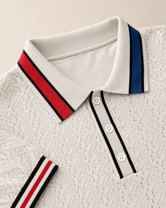 Signature Polo – Parisian Cream
