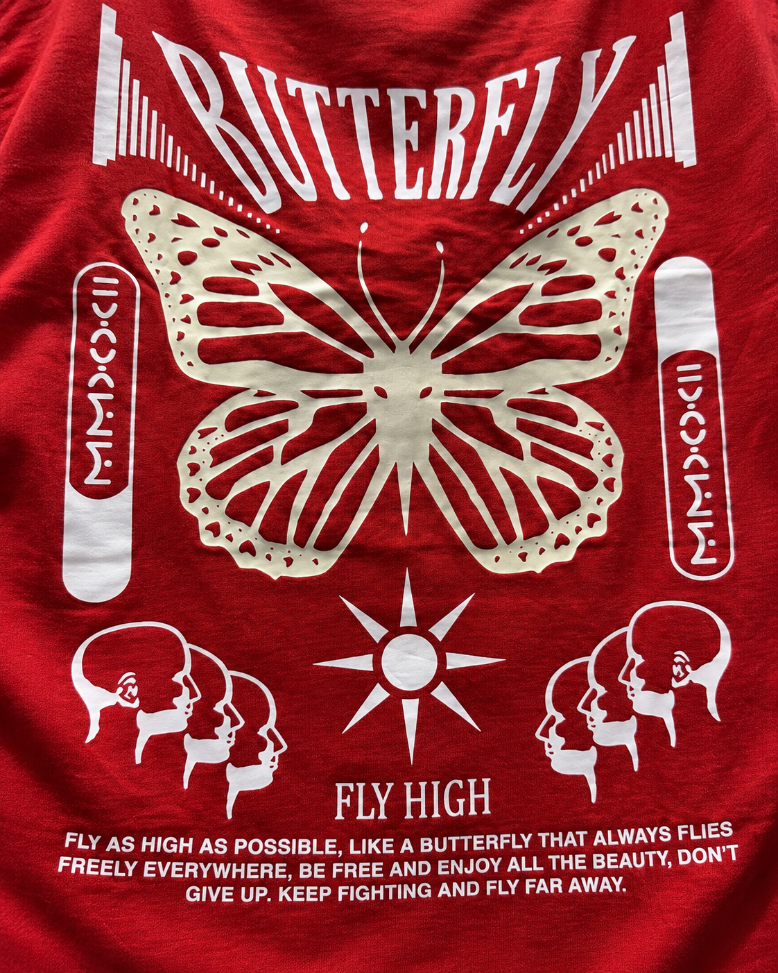 Crimson Butterfly – Radium Night Glow