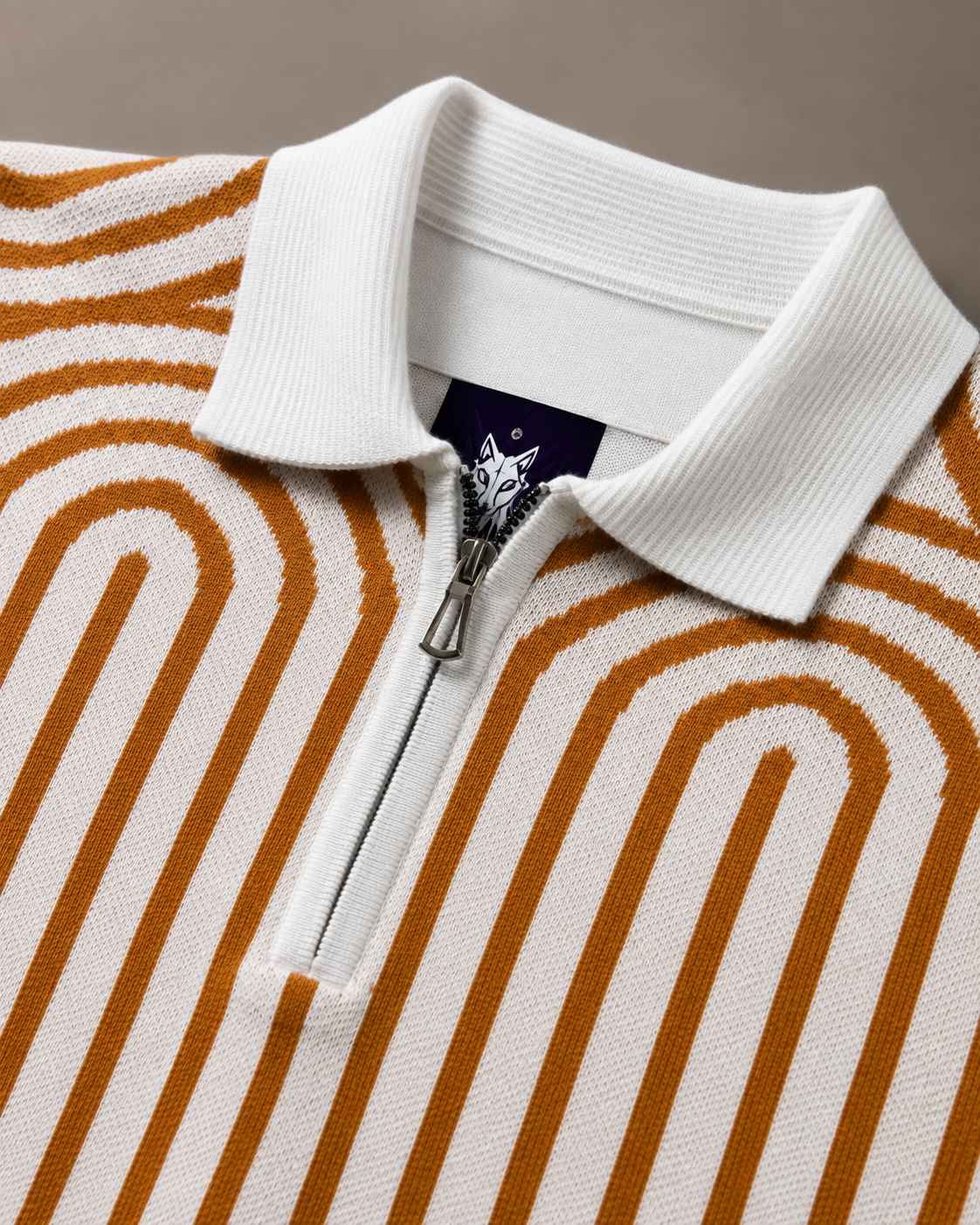 Premium designer dual tone orange polo