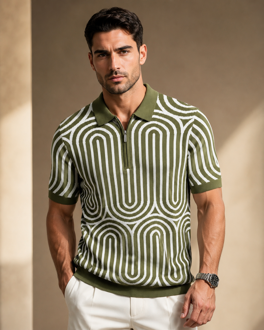 Premium designer green Polo