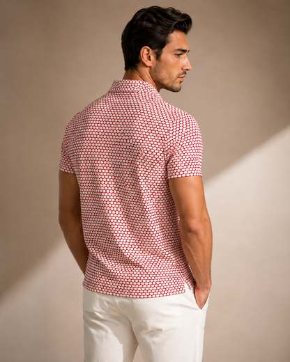 Essential Polo – Ruby Honeycomb