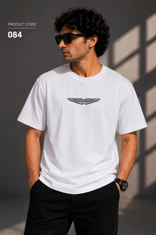 Aston Martin white tee