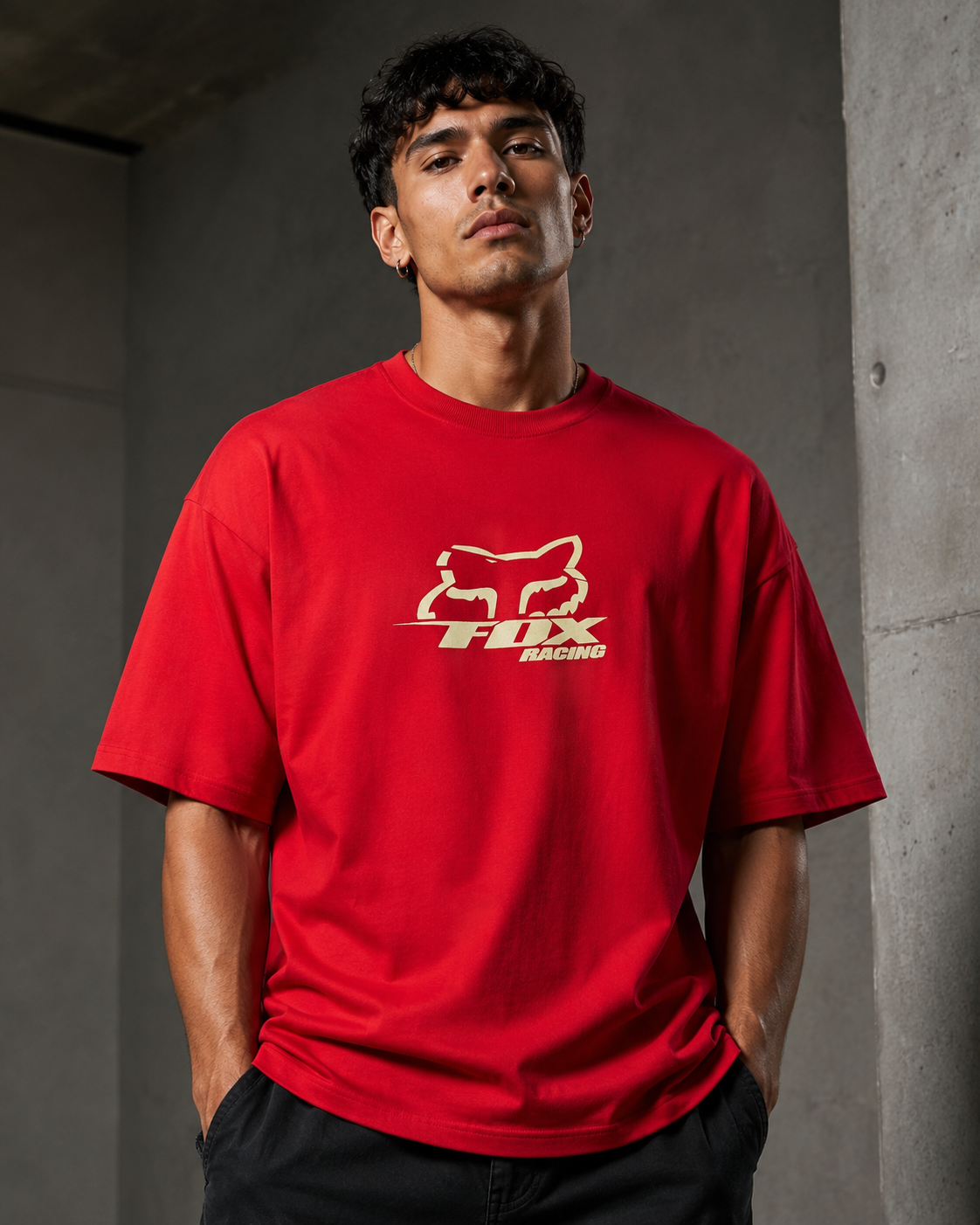 Fox Racing – Back Graphic Oversized T-Shirt