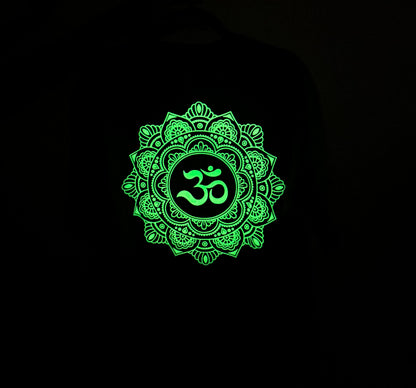 Sacred Om Mandala – Radium Night Glow