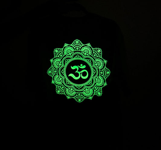 Sacred Om Mandala – Radium Night Glow