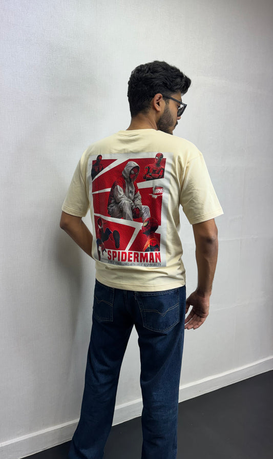 Peter Parker spider tee