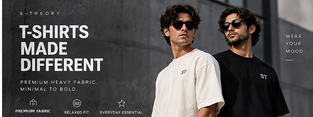 S-Theory oversized T-shirts collection banner